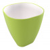 BICCHIERE DIVA 300ML - 8x9,5CM Verde / Bianco (24pz)